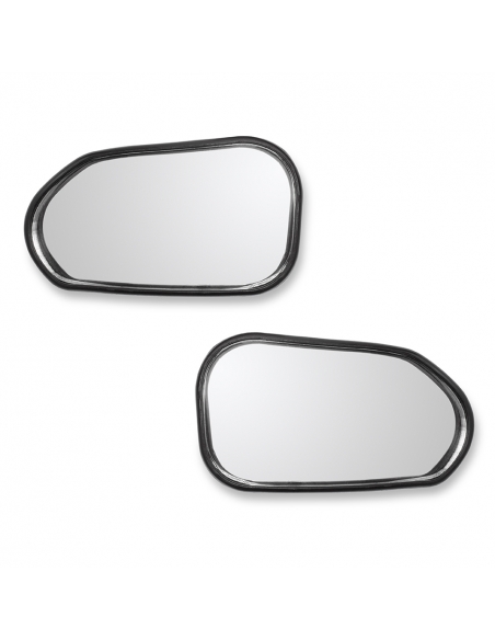 Swiss Drive Mirror Blind Spot 2 Pieces Chrome Adjustable Side Car Auto Wide Angle Rear View