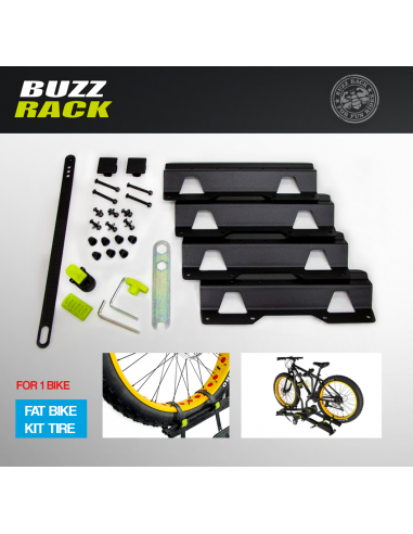 BUZZRACK Entourage Bike Platform Hitch Rack Fat Bike Compatible with Additional Purchase of The kit 