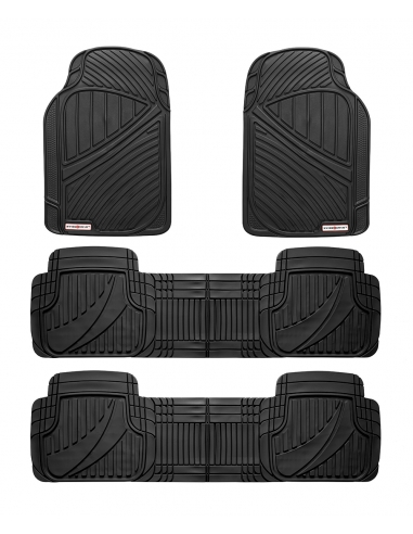 Swiss Drive Rubber Car Mats 3 pcs Rapide Car Floor Mats Rubber Front and  Rear PVC Rubber Floor Mats for Cars SUV Van Truck – All-Weather Protection