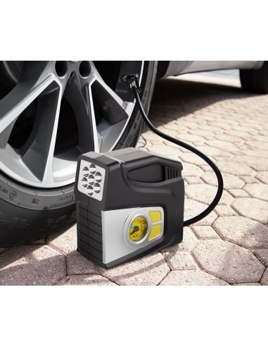 Swiss Drive Tire Inflator – Car Air Pump for Tires – Portable Air