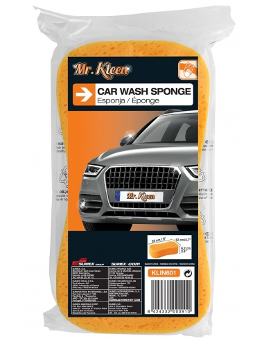 SOLUSTRE 4Pcs car wash Sponge Blue Suit car Washer Sponge car