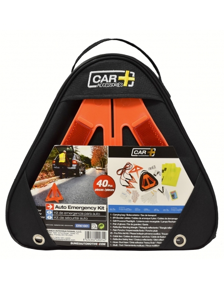Auto Emergency Kit Car Tool Bag Vehicle Safety Kit Portable Roadside 