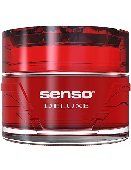 Deluxe Senso Premium Collection Gel for Car- Scented Gel Air Freshener- 50ml Container- Multiple Fragrances Available