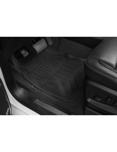 Eko Universal Truck SUV Floor Mat Black All Weather Protection Mud Dirt  Washable 4 Pieces